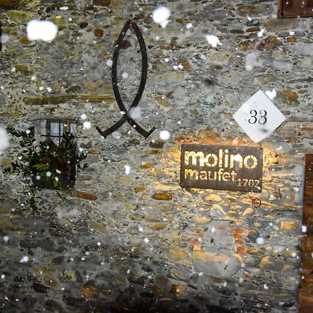 La Volta - Heritage In Molino Maufet Watermill - Patio On The Garden *