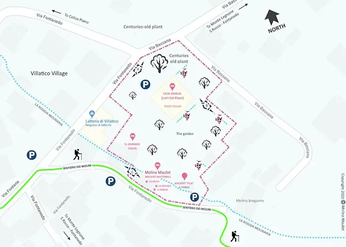 Дом отдыха La Volta - Historic Molino Maufet Watermill - Колико